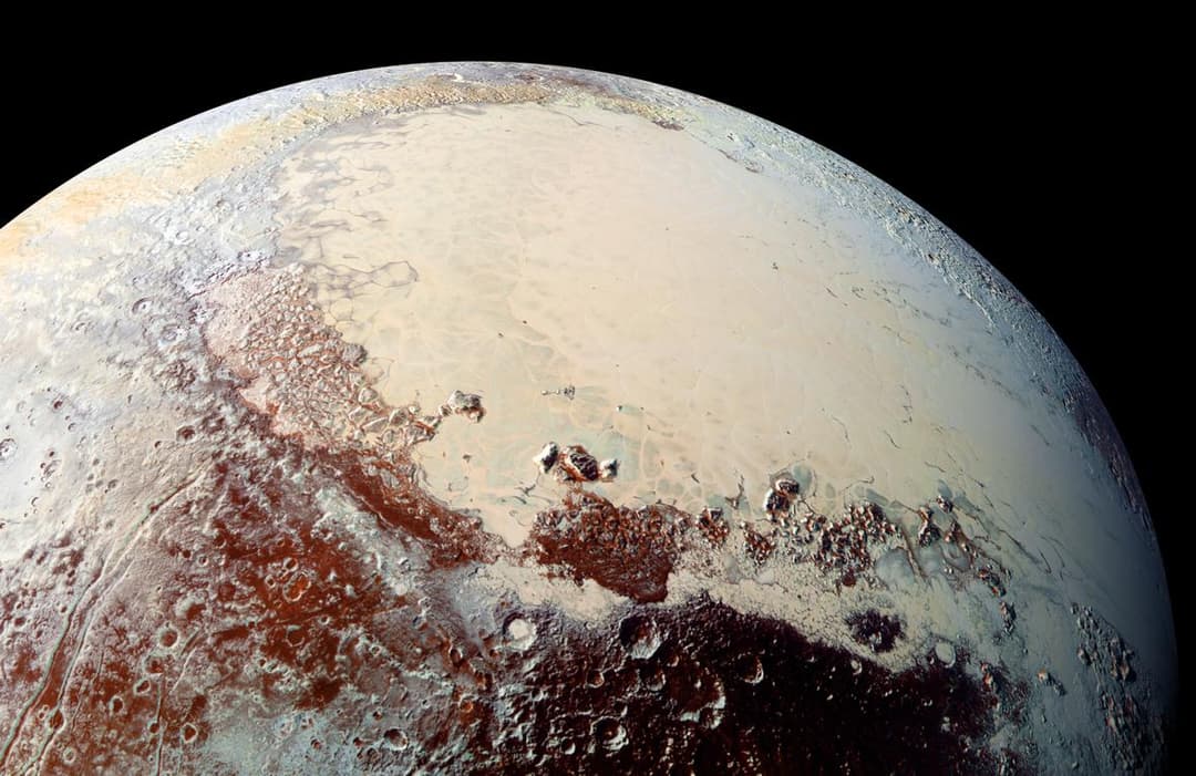 Pluto's Heart (Tombaugh Regio)