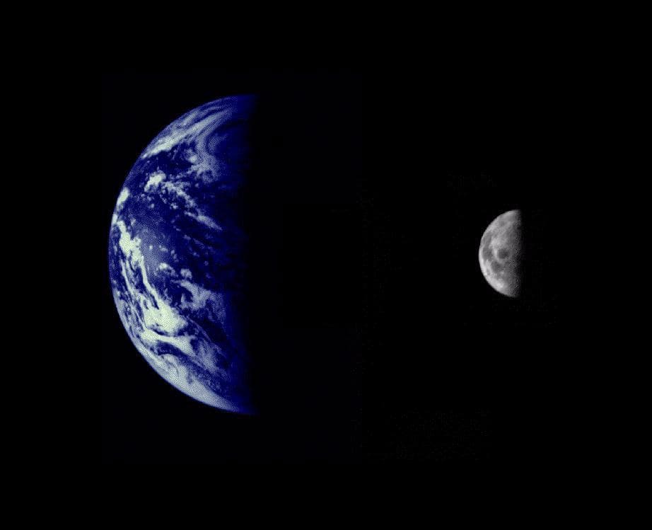 Earth and the Moon